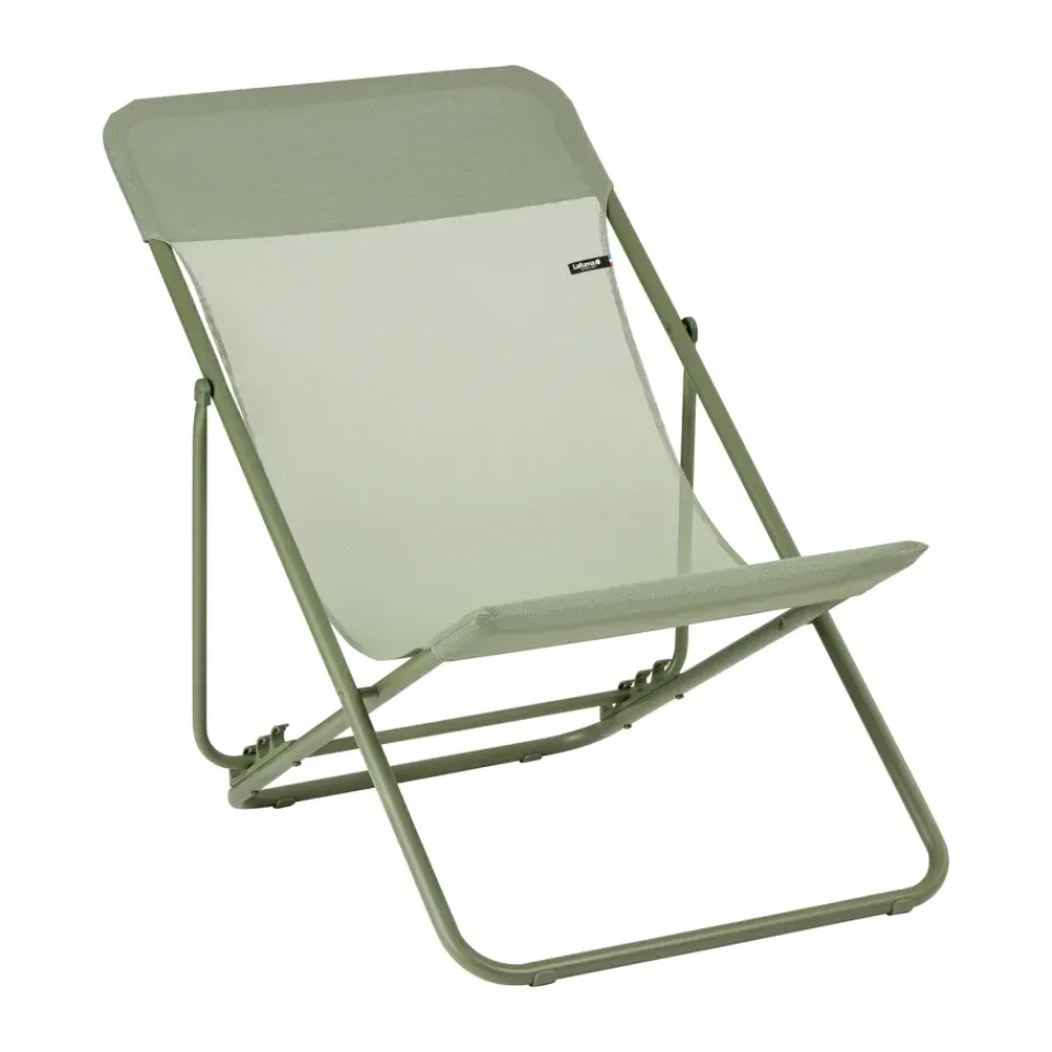 Sale Lafuma Maxi Transat sun lounger, Moss Green