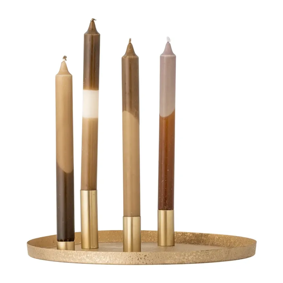 New Bloomingville Maxime Advent candlestick Ø30 cm, Gold Gold-coloured
