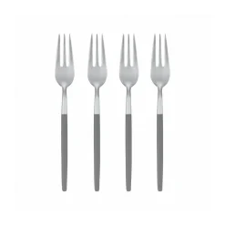 Dessert Cutlery^Blomus Maxime dessert fork 4-pack, Sharkskin Grey