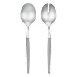 Sale Blomus Maxime salad cutlery 28 cm, Mourning dove Silver-coloured