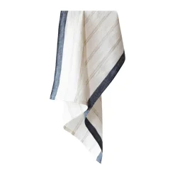Kitchen Tea Towels^Tell Me More Maya kitchen towel 50x70 cm, Natural stripe WhiteBlue