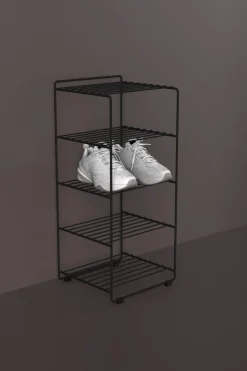 Discount Maze Shoescraper shoe shelf, Black
