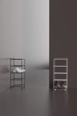 Shoe Racks|Shoe Racks^Maze Shoescraper shoe shelf, White