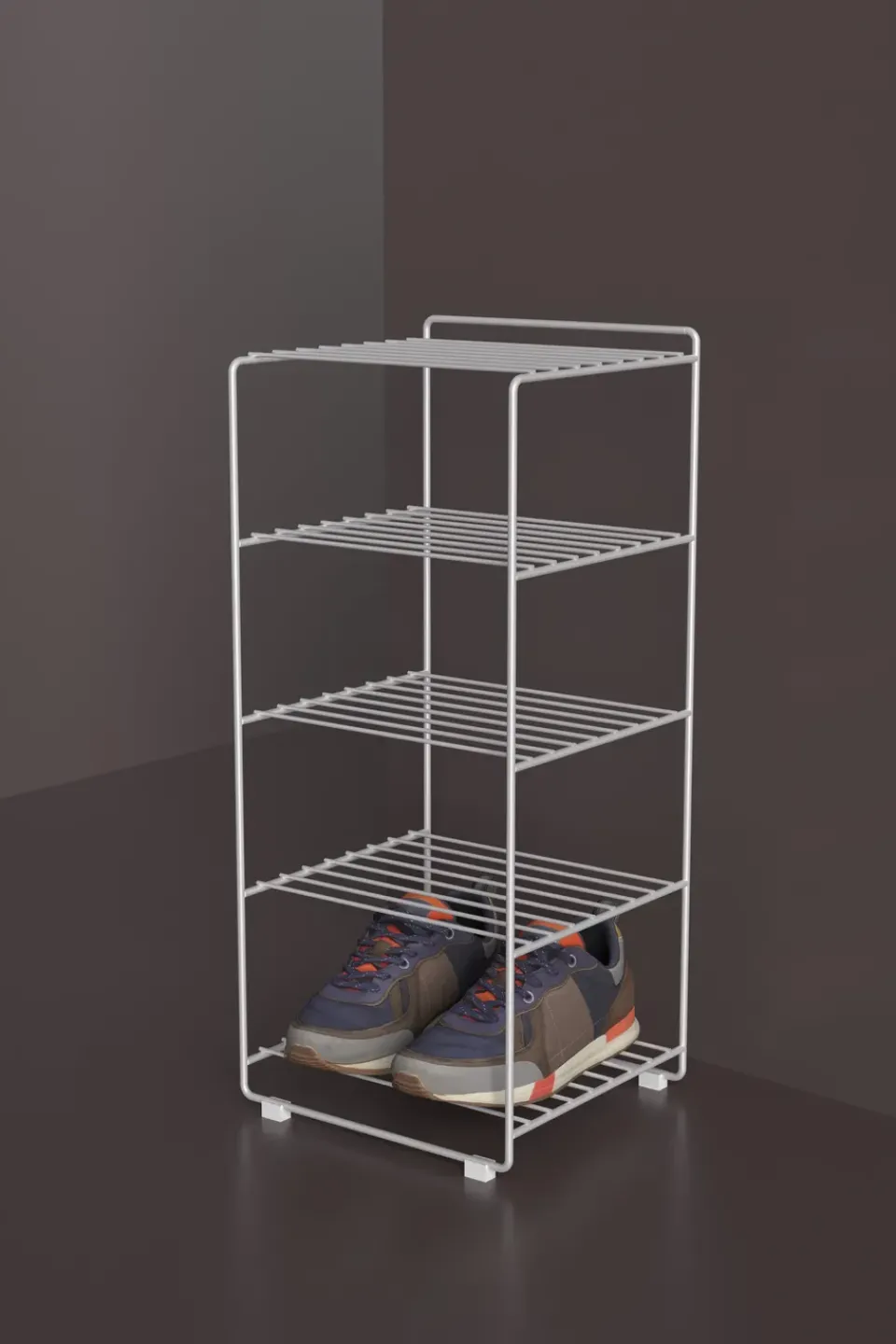 Shoe Racks|Shoe Racks^Maze Shoescraper shoe shelf, White