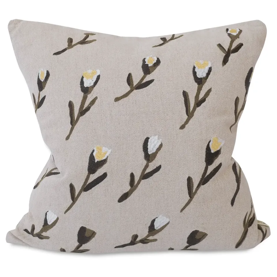 Clearance Fine Little Day Meadow cushion cover 48x48 cm, Beige