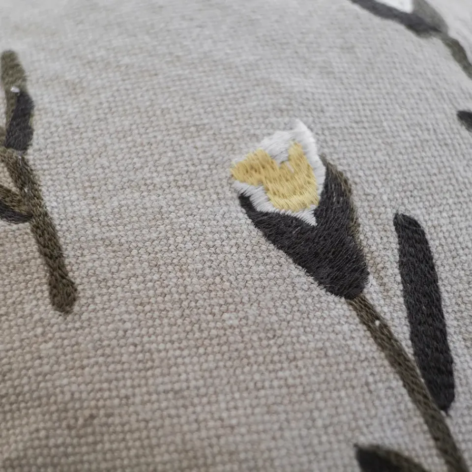 Clearance Fine Little Day Meadow cushion cover 48x48 cm, Beige