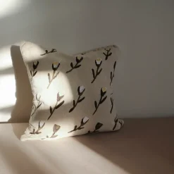 Clearance Fine Little Day Meadow cushion cover 48x48 cm, Beige