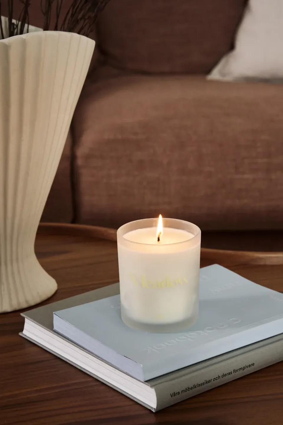 Outlet Scandi Living Meadow scented candle, 240 g Yellow