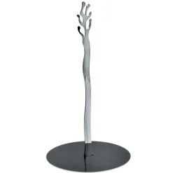 Kitchen Towel Holders^Alessi Mediterraneo kitchen roll holder, stainless steel GreySilver-coloured