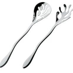Outlet Alessi Mediterraneo salad set, stainless steel GreySilver-coloured