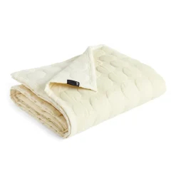 Bedspreads & Throws^HAY Mega Dot bedspread organic 195x245 cm, Ivory White
