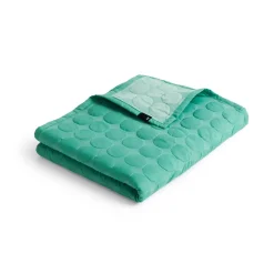 Bedspreads & Throws^HAY Mega Dot throw organic 195x245 cm, Sea Green