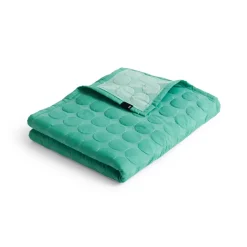 Bedspreads & Throws^HAY Mega Dot throw organic 260x260 cm, Sea Green