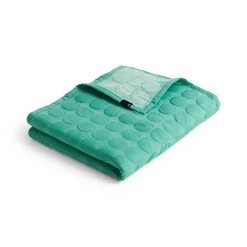 Bedspreads & Throws^HAY Mega Dot throw organic 235x245 cm, Sea Green