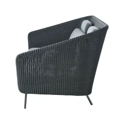 Outlet Cane-line Mega 2-seater sofa, Graphic, cushions Grey