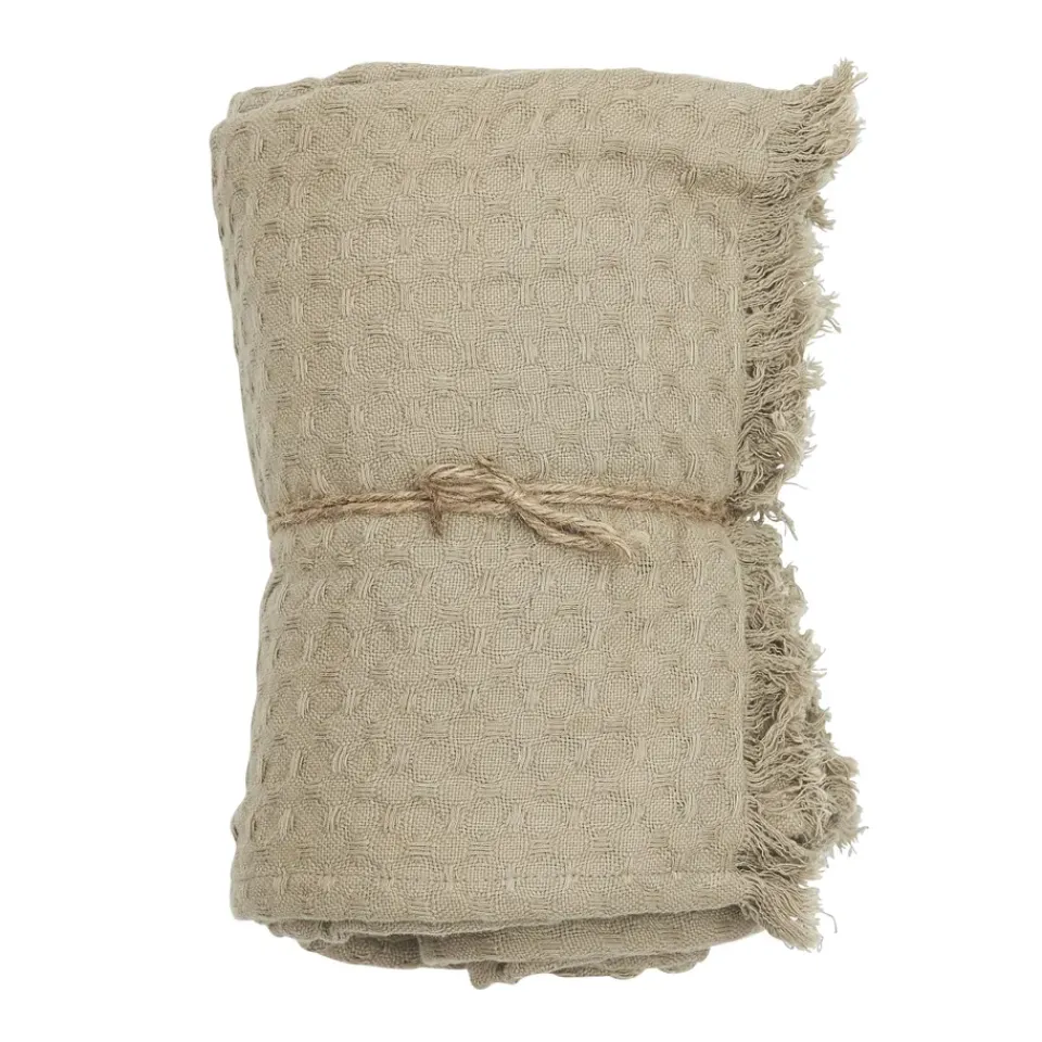 Clearance Boel & Jan Mellby throw 120x150 cm, Beige