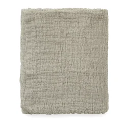 Bedspreads & Throws^Garbo&Friends Mellow bed spread double, Kale, 160x260 cm Beige