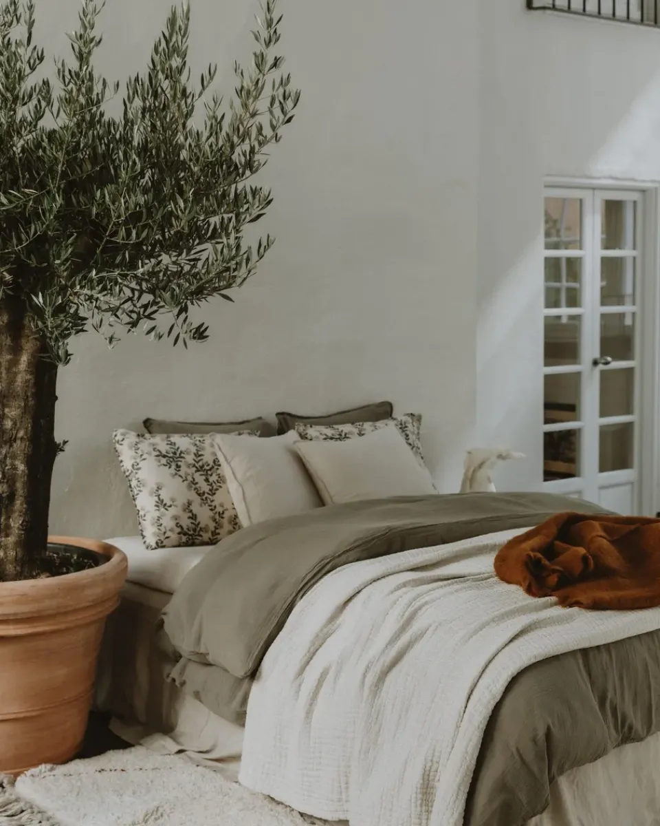 Bedspreads & Throws^Garbo&Friends Mellow bed spread double, Lin, 160x260 cm Beige
