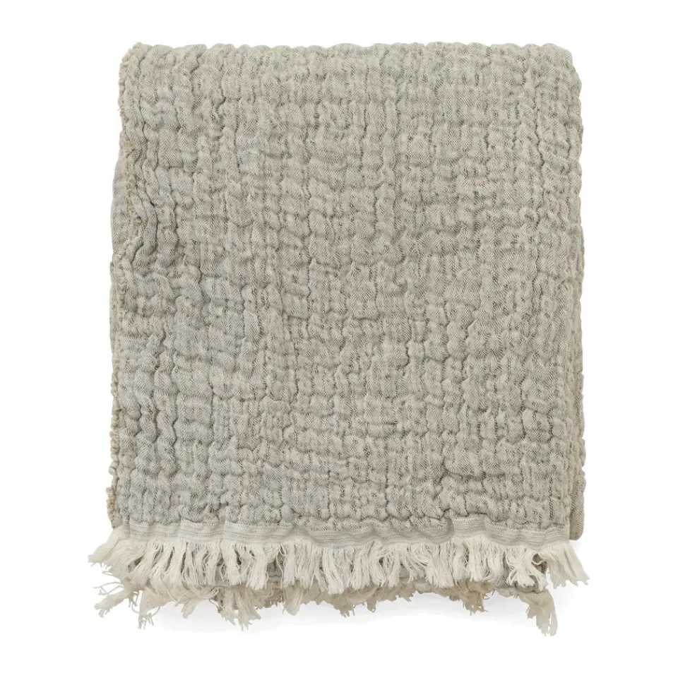 Baby Blankets^Garbo&Friends Mellow blanket 130x170 cm, Kale Beige