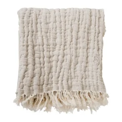 Baby Blankets|Cotton Blankets & Throws^Garbo&Friends Mellow blanket 130x170 cm, Lin Beige