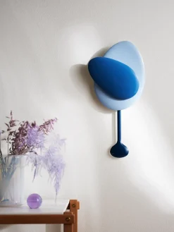 Mantel & Table Clocks^Design House Stockholm Mellow Clock wall clock, Blue