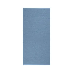 Clearance Scandi Living Mellow plastic rug , 70x250cm Blue
