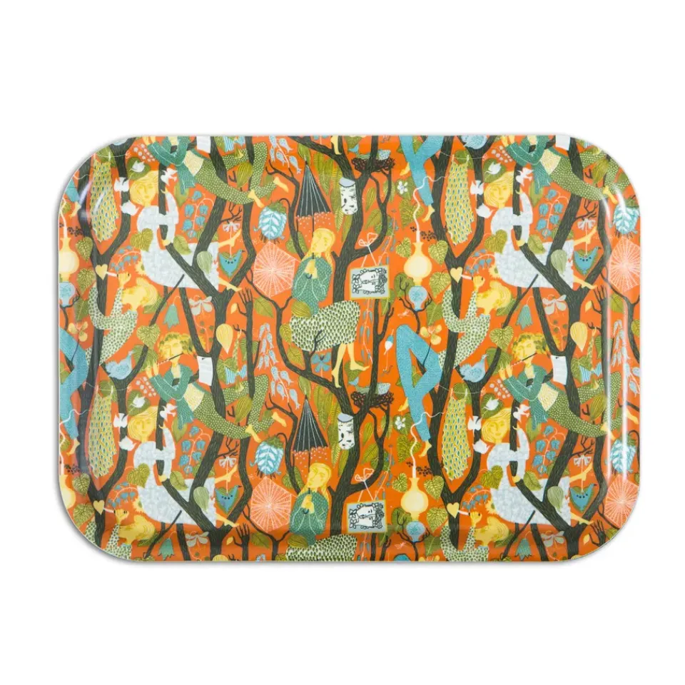 Decorative Trays^Opto Design Melodi tray, 27x20 cm Orange