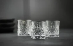 Online Lyngby Glas Melodia shotglass 8 cl 6-pack, Clear Transparent
