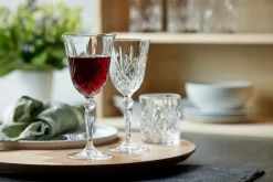 Whiskey & Cognac Glasses^Lyngby Glas Melodia whisky glass 31 cl 6-pack, Crystal Transparent