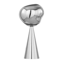 Clearance Tom Dixon Melt Portable LED table lamp 28.5 cm, Silver Silver-coloured