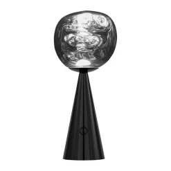 Desk & Table Lamps^Tom Dixon Melt Portable LED table lamp 28.5 cm, Black
