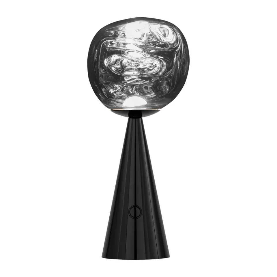 Desk & Table Lamps^Tom Dixon Melt Portable LED table lamp 28.5 cm, Black