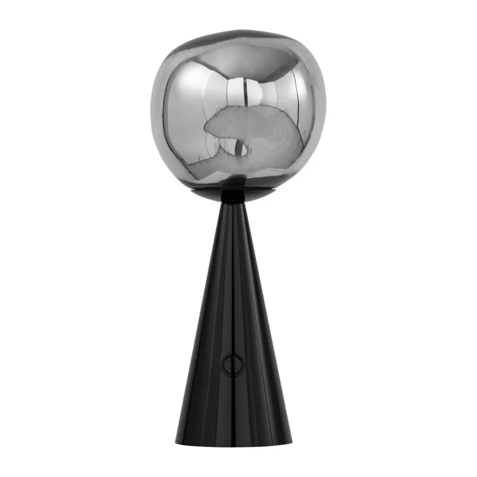Desk & Table Lamps^Tom Dixon Melt Portable LED table lamp 28.5 cm, Black