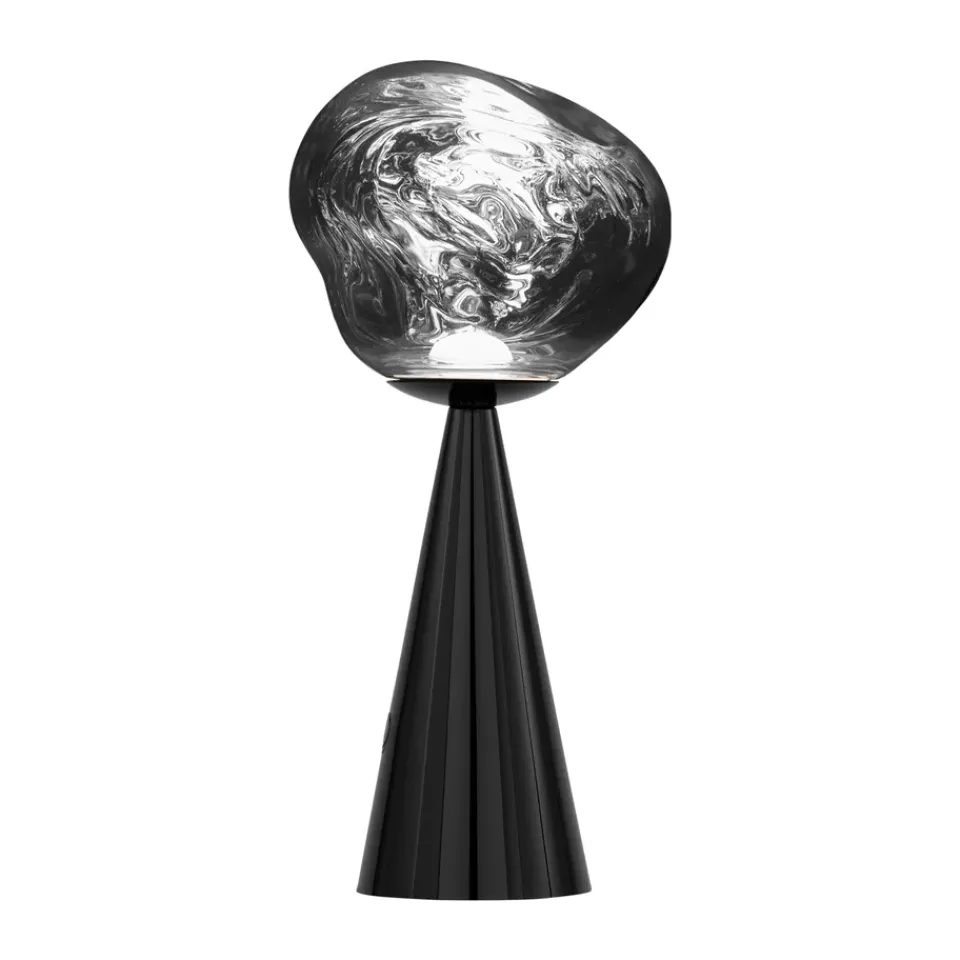 Desk & Table Lamps^Tom Dixon Melt Portable LED table lamp 28.5 cm, Black