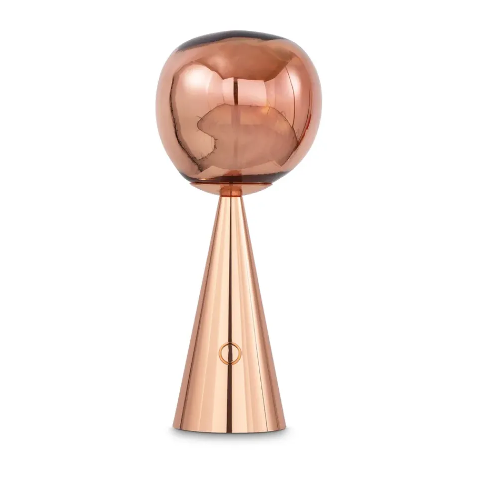 Best Tom Dixon Melt Portable table lamp, Copper Orange
