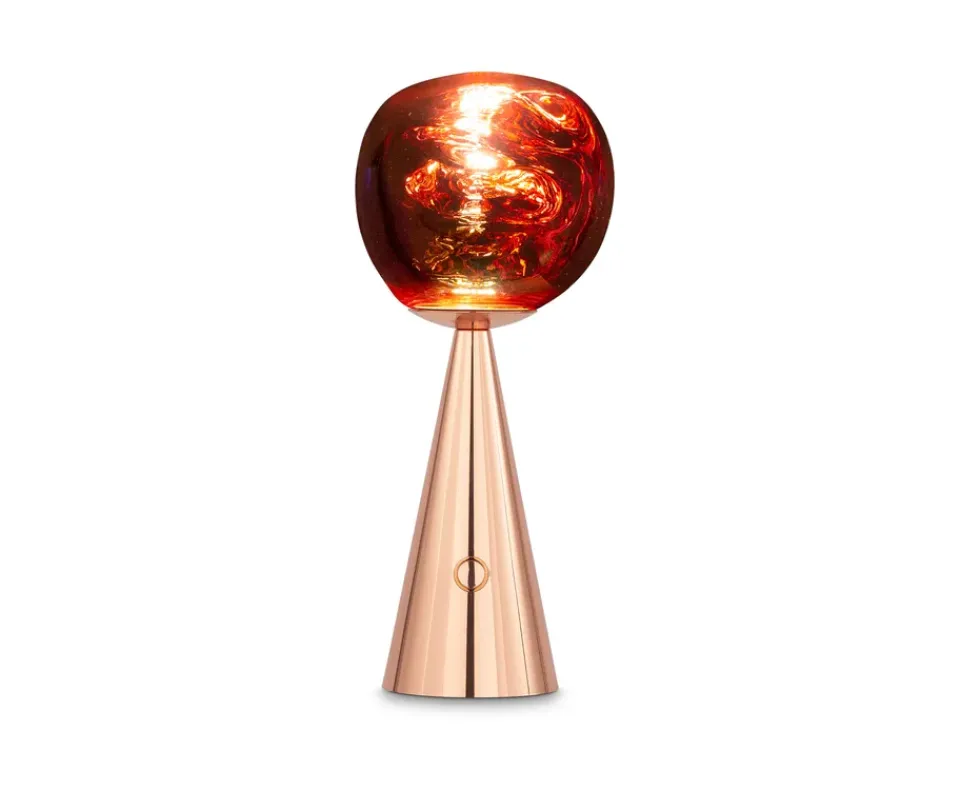 Best Tom Dixon Melt Portable table lamp, Copper Orange