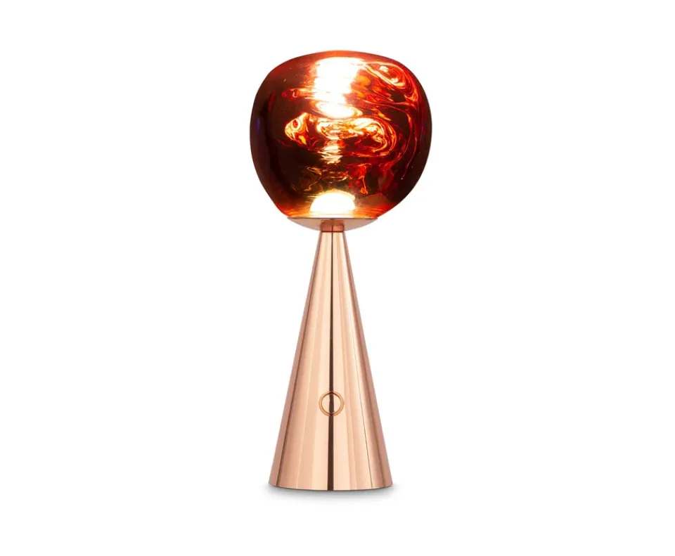 Best Tom Dixon Melt Portable table lamp, Copper Orange