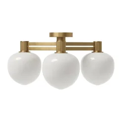Best LYFA Memoir III 120 ceiling light, Brass Gold-coloured