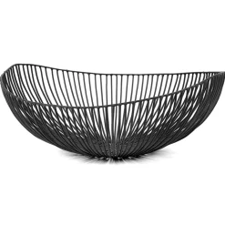 Fruit Bowls^Serax Meo oval bowl, Black
