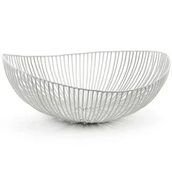 Outlet Serax Meo oval bowl, White