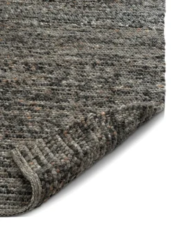 Rug Runners^Classic Collection Merino Hallway runner, -melange, 80x250 cm Grey
