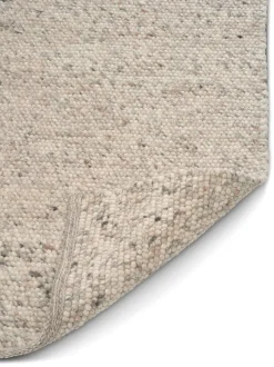 Rug Runners^Classic Collection Merino Hallway runner, Natural-, 80x200 cm Beige