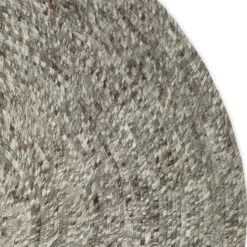 Online Classic Collection Merino wool carpet round Ø160 cm, Grey