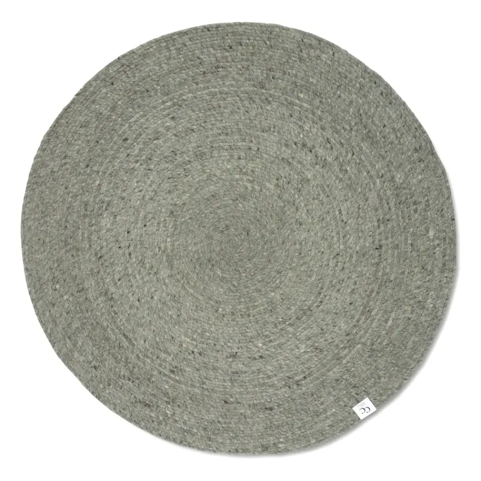 Online Classic Collection Merino wool carpet round Ø160 cm, Green