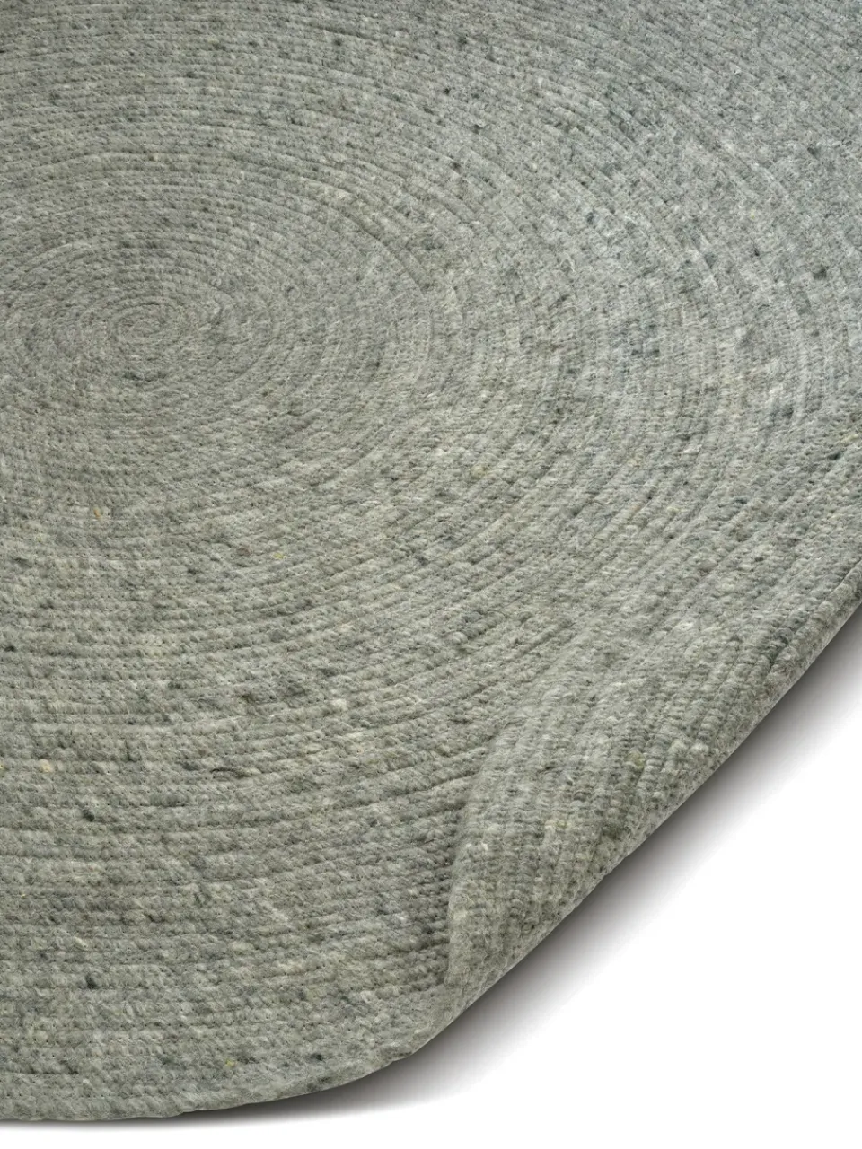 Online Classic Collection Merino wool carpet round Ø160 cm, Green
