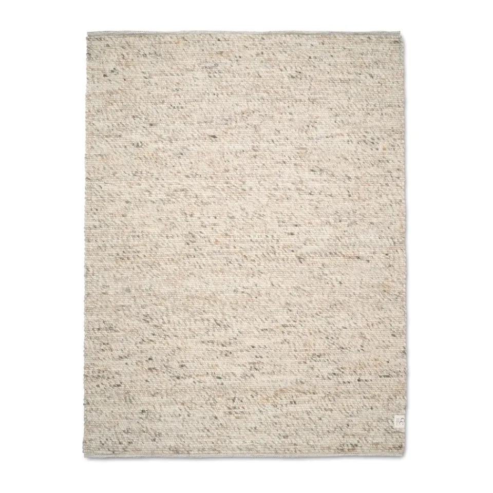 Best Classic Collection Merino wool carpet 200x300 cm, natural Beige