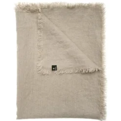 Outlet Himla Merlin throw linen 130x170 cm, natureal Beige