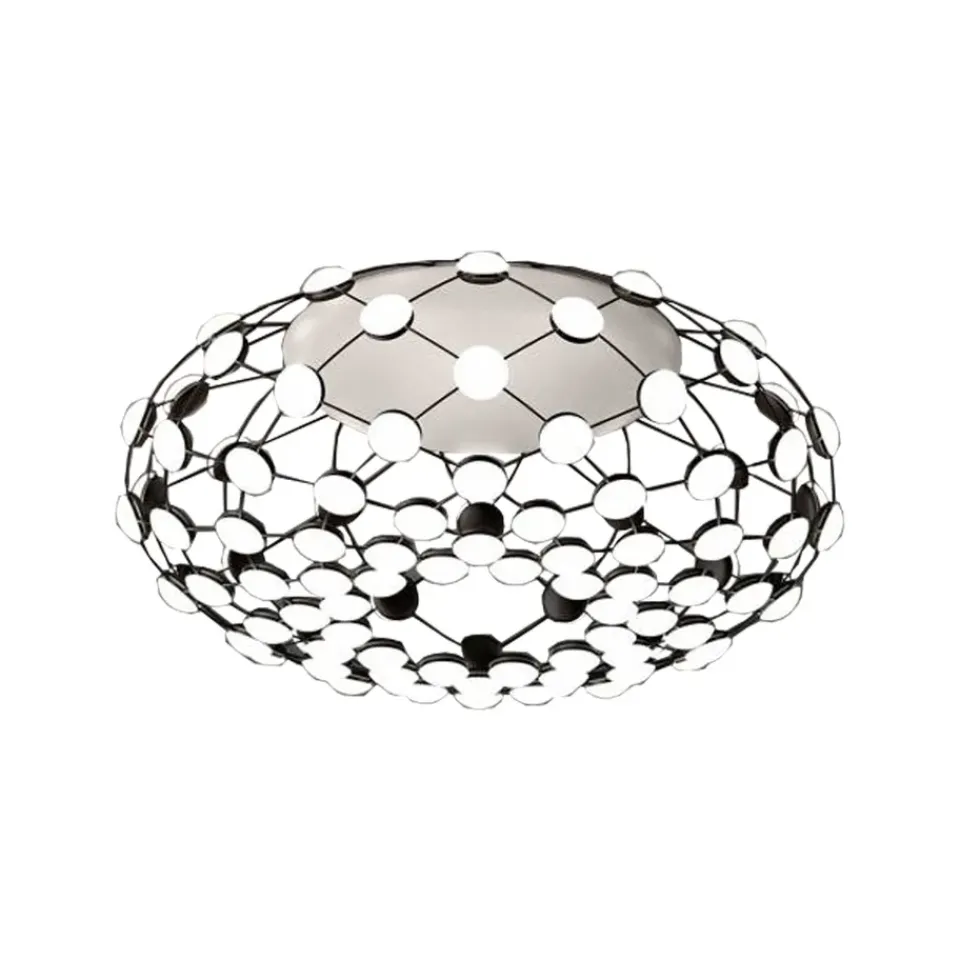 Ceiling Lights^Luceplan Mesh ceiling lamp, Black