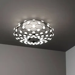 Ceiling Lights^Luceplan Mesh ceiling lamp, Black