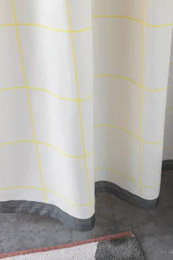 Online Mette Ditmer Mesh shower curtain 150x200 cm, Yellow